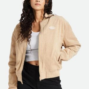 Utopia Reversible Bomber Jacket - Sesame